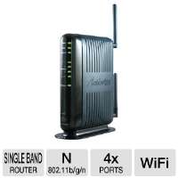 Actiontec GT784WN 01 Wireless N DSL Modem Router   4x 10/100 Ports, 1x 