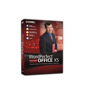 Corel WordPerfect Office X5 Pro   Upgrade 