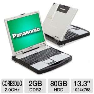 Panasonic Toughbook CF 74 Semi Rugged Notebook PC   Intel Core 2 Duo 2 