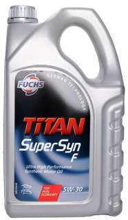 Fuchs Titan SuperSyn F 5W 30   1x5 L   Motoröl für Ford 