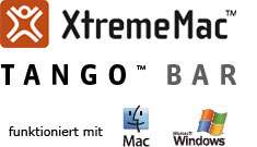 Die Tango Bar von XtremeMac lässt Sie Audioinhalte vom Computer wie 