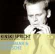 Kinski spricht Hauptmann und Nietzsche. CD Kinski spricht Werke der 