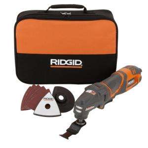 Corded Multi Tool Kit from RIDGID  The Home Depot   Model R28600