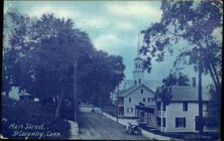 SOUTH COVENTRY CT Main Street c1910 Postcard  