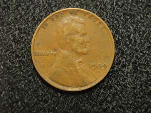 1939 P Lincoln Wheat U.S. Copper Penny   z6  