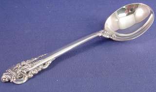 GRANDE BAROQUE   WALLACE STERLING LARGE GUMBO SOUP SPOON(S)  