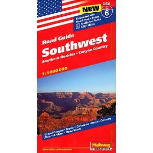  USA Road Guide 06. Southwest 1  1 000 000 Southern Rockies. Canyon 