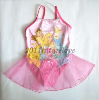 Nwt Girls Fairy Leotard Ballet Tutu Party Dress 3 5 8Y  