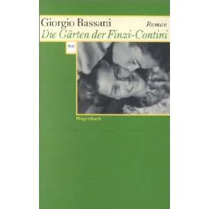 Die Gärten der Finzi Contini  Giorgio Bassani Bücher