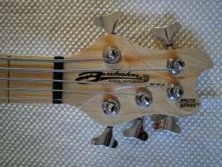 NEW Brubaker Brute MJX 5 5 string bass guitar. Natural. GET IT WHILE 