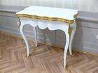Tisch Spieltisch in weiß antik barock rokoko LouisXV MoCoC0492 BW