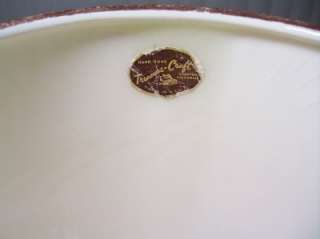 Vtg Cookie Jar Treasure Craft With Apple Design1960 70s  