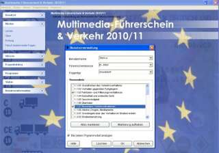 Multimedia Führerschein & Verkehr 2010/2011  Software
