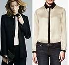 NWT Fashion Clothing 2011 Zara COMBINED FLAP Women CBRL Blouses Shirt 