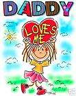DADDY T SHIRT  DADDY LOVES ME   GIRL HEART   CUSTOMIZE