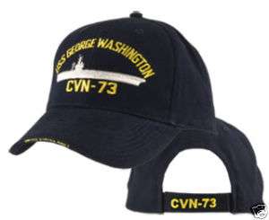 New USS George Washington CVN 73 Low Profile Cap  