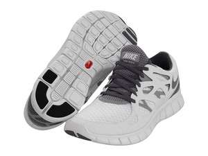NEW Nike Free Run+2 men’s size sneakers in white & grey   free 