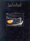 1984 Mercedes COLORS Brochure 300D 380SL SE 500 SEL SEC  