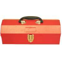 14 Inch Light Weight Portable Metal Tool Box with No Tray  