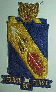 1950s / Korea USAF *4th Tactical Fighter Group* Japan Made Patch 
