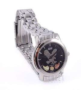 Black Hills Gold Watch with Eagle  