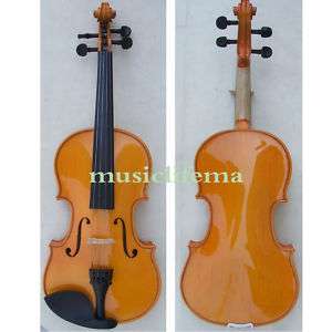 4new violin outfit beautiful shape bow+case +rosin  