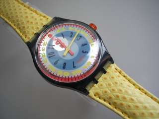 VINTAGE STOP SWATCH YELLOW STAR +new and unworn+  