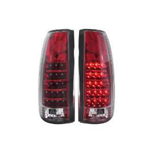 Anzo USA 311079 Cadillac/Chevrolet/GMC Red/Crystal G3 LED Tail Light 