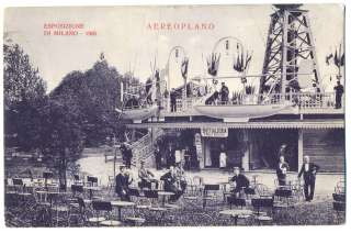 1906 AVIAZIONE ESPOSIZIONE INTERNAZIONALE MILANO AEREO  