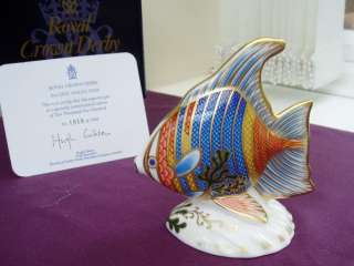 Royal Crown Derby * Pacific Angel Fish *  