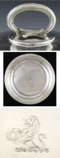 JAMES DIXON & SONS OLD SHEFFIELD PLATED WARMING DISH  