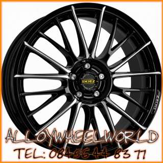 Dotz Rapier 7x16 Alloy Wheels in Gloss Black/polished  