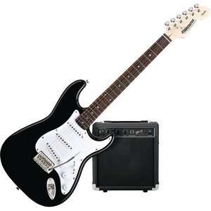   Starcaster By Fender Strat Pack   Black (Electronics Other / Guitars