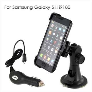   Pack Chargeur Support Voiture P SAMSUNG Galaxy S2 i9100