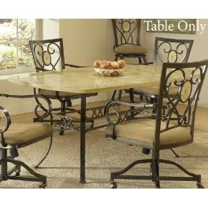   Rectangle Dining Table Hillsdale Furniture 4815DTB: Furniture & Decor