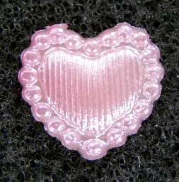 100 PCS UPICK LITTLE HEART PEARL DECOR FLATBACK M1258  