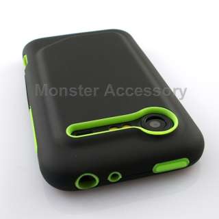 Luxmo Green Double Layer Case HTC Droid Incredible 2  
