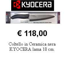 Coltello in ceramica Kyocera FK 140WH knife  