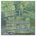   Water Lily Pond (1899) by Claude Monet Canvas Art Print 