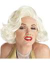 Adult Classic Platinum Blonde Marilyn Monroe Wig Item #70468CC In 