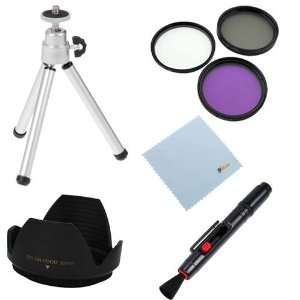  GTMax 52mm Lens Accessory Bundle Kit for Nikon D3200 D3100 