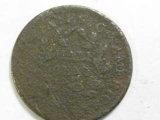 1804 Draped Bust Half Cent. Better date but Damaged.  