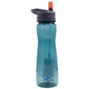 : Aqua Vessel Tritan Filter Water Bottle with Flip Straw & 100 Gallon 