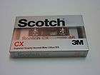 BRAND NEW SEALED 3M Scotch CX 46 minute blank cassette tape 80s 1980s