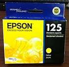 Genuine EPSON 125 Yellow Standard capaci​ty Ink Cartridg