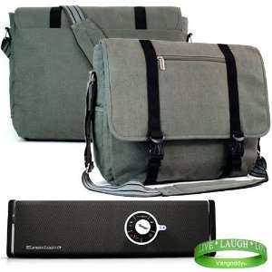  Premium Gray Super Stylish Canvas Messenger Bag for Acer 