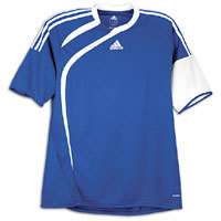 Adidas Mens Tiro Soccer Jersey Save 30% Royal Blue  