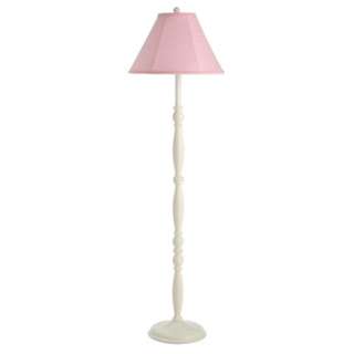 Adesso White/Pink Floor Lamp CA.Opens in a new window