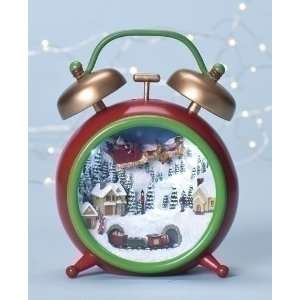  7 Musical LED Alarm Clock Figure play 8 Christmas Songs 