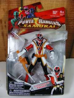 Power Rangers Super Samurai FIRE Ranger 4 NEW Figure  